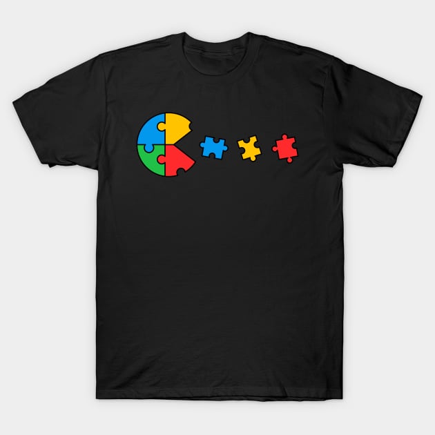 Autism Awareness Puzzles Funny T-Shirt by MakgaArt